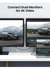 Thunderbolt 4.0 40Gbps 100W 8K Data Görüntü Kablosu 80cm