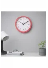 Tjalla Duvar Saati Pembe 28 Cm 70540887