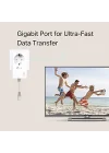TL-PA7017P KIT, AV1000 Gigabit Passthrough Powerline Başlangıç Kiti