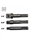 Mey İthalat® Todrill TD50738 3 lü SDS Adaptör Seti