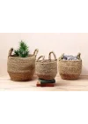 Tony Naturel Kulplu Sepet 27 cm