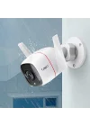 TP-Link TC65, 2K 3MP, Hareket Algılama, IP66 Su Geçirmez, 30m Gece Görüşü, Çift Yönlü Ses, Bulut/Yerel Depolama, Sesli ve Işıklı Alarm, Dış Mekan Wi-Fi/Ethernet Güvenlik Kamerası