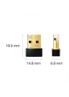 TP-Lınk UB500 Bluetooth 5.4 Nano USB Adaptör, PC Notebook Laptop İçin Mini Bluetooth V5.4 Dongle, Kulaklık Hoparlör Klavye Mouse Gamepad Bağlantı Adaptörü, Windows 11/10/8.1/8/7 Uyumlu Tak Çalıştır