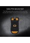 TUF M4 kablosuz oyun faresi | çift kablosuz mod - Bluetooth/RF 2,4 GHz, 12K DPI optik sensör, 6 programlanabilir düğme