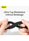 Tungsten Gold Hızlı Şarj Kablosu USB to Type-C 100W, 1m, Siyah
