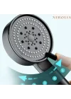Turbo Duş Başlığı 5 Fonksiyonlu Yüksek Basınçlı El Duşu, Handshower (Renk : Asorti)