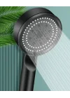 Turbo Duş Başlığı, Yüksek Basınçlı El Duşu, 5 Fonksiyonlu Duş Başlığı 1.SINIF KALİTELİ MALZEME