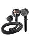 Turbo Pervaneli 5 Fonksiyonlu Duş Başlığı Duş Hortumu 150 Cm Ve Mafsal Set