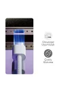 TURBO Saniye Göstergeli USB Type-C Şarj Kablosu - Hasır Kırılmaz Özel Kablo