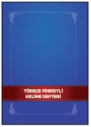 Türkçe Fihristli Kelime Defteri