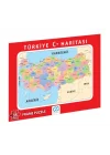 Türkiye Haritası Frame Puzzle-35
