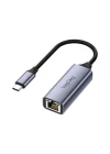 Type-C 1000Mbps Gigabit Ethernet Adaptörü PC, Mac, Konsol, Tv Box Uyumlu