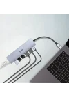 Type-C 2*HDMI Dual MST 4K 60Hz Gigabit Ethetnet Dönüştürücü 100W USB 3.2 Çoklayıcı Hub