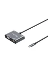 Type-C 4K HDMI 1080P VGA USB 3.0 PD Dönüştürücü Çevirici Hub