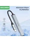 Type-C 5Gbps 4 Portlu USB-A 3.0 Çoklayıcı Dönüştürücü Hub