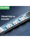 Type-C 5Gbps 4 Portlu USB-A 3.0 Çoklayıcı Dönüştürücü Hub