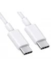 Type C-C Hızlı Şarj Kablosu, 60Watt PD, 1Metre, TPE Dış Yüzey, iPhone 15/16 ve Android İçin (1Ad x 1Metre Açık Gri)