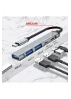 Type C Çevirici USB Dönüştürcü Çoklayıcı Tablet Bilgisayar Telefon Type-C USB Çoklayıcı HUB
