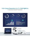 Type-C Hdmi Vga Usb 3.0 Type 4in1 Video Dönüştürücü Veri Aktarıcı Usb Adaptör Notebook ve Macbook ile Uyumlu Gri TC-26