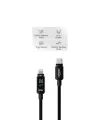 Type-C to Lightning iPhone Şarj Kablosu | 30W PD Hızlı Şarj 2m LED Örgü 480Mbps X6427