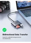 Type-C to SD Micro SD TF USB Kart Okuyucu Adaptör