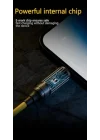 Type C To Type C 100W Hızlı Şarj 20Gbps Veri Transfer Hızı 8K60Hz Görüntü Aktarım Kablosu 2 metre Yeşil GRN-02