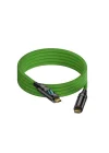 Type C To Type C 100W Hızlı Şarj 20Gbps Veri Transfer Hızı 8K60Hz Görüntü Aktarım Kablosu 2 metre Yeşil GRN-02