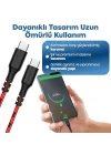 Type-C to Type-C ile Uyumlu iPhone ve Samsung ile Uyumlu Hızlı Şarj ve Data Kablosu 100 cm (Siyah)