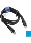 Type-C To Type-C PD 5A 32W Örgülü Hızlı Şarj ve Data Kablosu 1 Metre