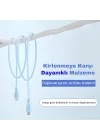 Type-C to Type-C Silikon PD Hızlı Şarj Kablosu Mavi