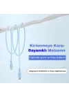 Type-C to Type-C Silikon PD Hızlı Şarj Kablosu Mavi