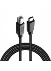Type-C to USB-B Yazıcı Tarayıcı Printer Kablosu (3 METRE) - PC ve Laptop ile Yazıcı Ara Bağlantı Data Kablosu - USB 2.0 Hızlı ve Stabil Yazdırma - Kolay Kullanım - USB-C Printer Kablosu