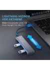 Type-C USB 3.0 4 Port USB Hub Çoklayıcı