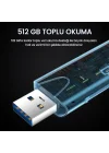Type-C ve USB 2.0 SD-MicroSD TF Kart Okuyucu
