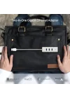 UE330 USB Ethernet Adaptörü (USB 3.0 Ethernet Hub RJ45 Ağ LAN ile Apple Macbook Surface Pro XPS, Ultrabook, Chromebook, PC, Mac ve diğerleri için)