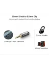 Ugreen 2.5 mm to 3.5 mm Jack Dönüştürücü