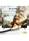 Ugreen 8K 60Hz 4K 144Hz v1.4 DisplayPort Görüntü ve Ses Aktarım Kablosu 1 Metre