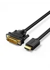 Ugreen HDMI DVI 1080P Çift Yönlü Görüntü Aktarma Kablosu, 1 Metre