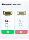Ugreen HDMI DVI 1080P Çift Yönlü Görüntü Aktarma Kablosu, 1 Metre