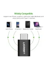 Ugreen Micro USB to Type-C Dönüştürücü Adaptörü, Siyah