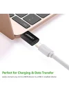 Ugreen Micro USB to Type-C Dönüştürücü Adaptörü, Siyah