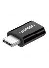 Ugreen Micro USB to Type-C Dönüştürücü Adaptörü, Siyah