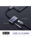 Ugreen Type-C 3.5mm Kulaklık ve Şarj Dönüştürücü