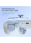 Ultimate 2C Bluetooth Controller for Switch 2, Switch/OLED/Lite, Hall Effect Joysticks, Non-linear Digital Triggers, Remappable L4/R4 Bumpers, 6-axis Motion, Rumble Vibration (Blue)