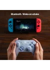 Ultimate 2C Bluetooth Controller for Switch 2, Switch/OLED/Lite, Hall Effect Joysticks, Non-linear Digital Triggers, Remappable L4/R4 Bumpers, 6-axis Motion, Rumble Vibration (Blue)