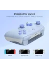 Ultimate 2C Bluetooth Controller for Switch 2, Switch/OLED/Lite, Hall Effect Joysticks, Non-linear Digital Triggers, Remappable L4/R4 Bumpers, 6-axis Motion, Rumble Vibration (Blue)
