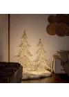 Ulu Led Işıklı Ağaç Dekor 98 cm Altın