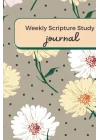 Undated Weekly Scripture Study Learning Journal for Women: A Creative Simple Paperback Journal With Guide for Religious Learning | Black and White Interior