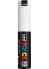 UNİ-BALL PC-8K- SU BAZLI MARKER BEYAZ 8,0