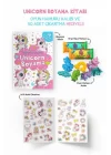 Unicorn Boyama Kitabı - Oyun Hamurlu - 3 Yaş